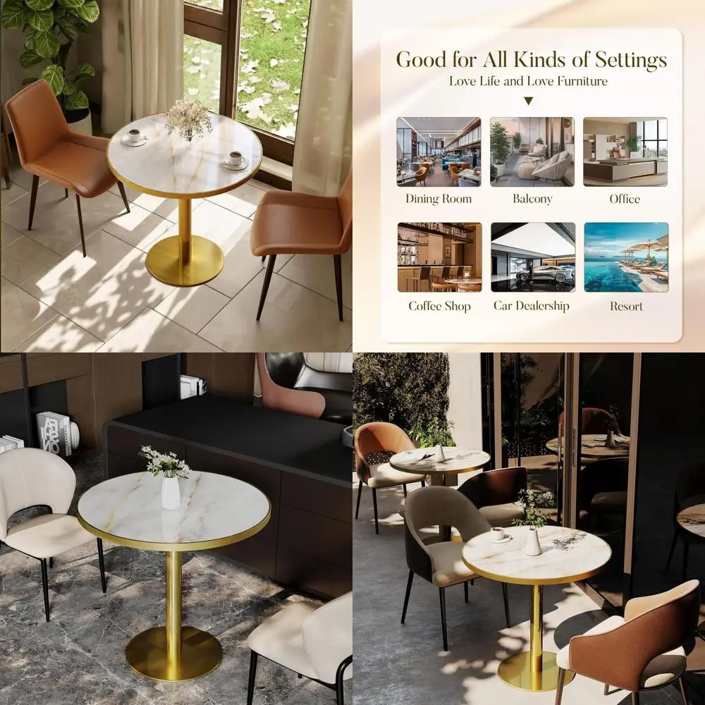 Роскошный круглый обеденный стол из спеченного камня 31,5 на 2–4, мраморное золото с прожилками
Роскошный круглый обеденный стол из спеченного камня 31,5 на 2–4, мраморное золото с прожилками