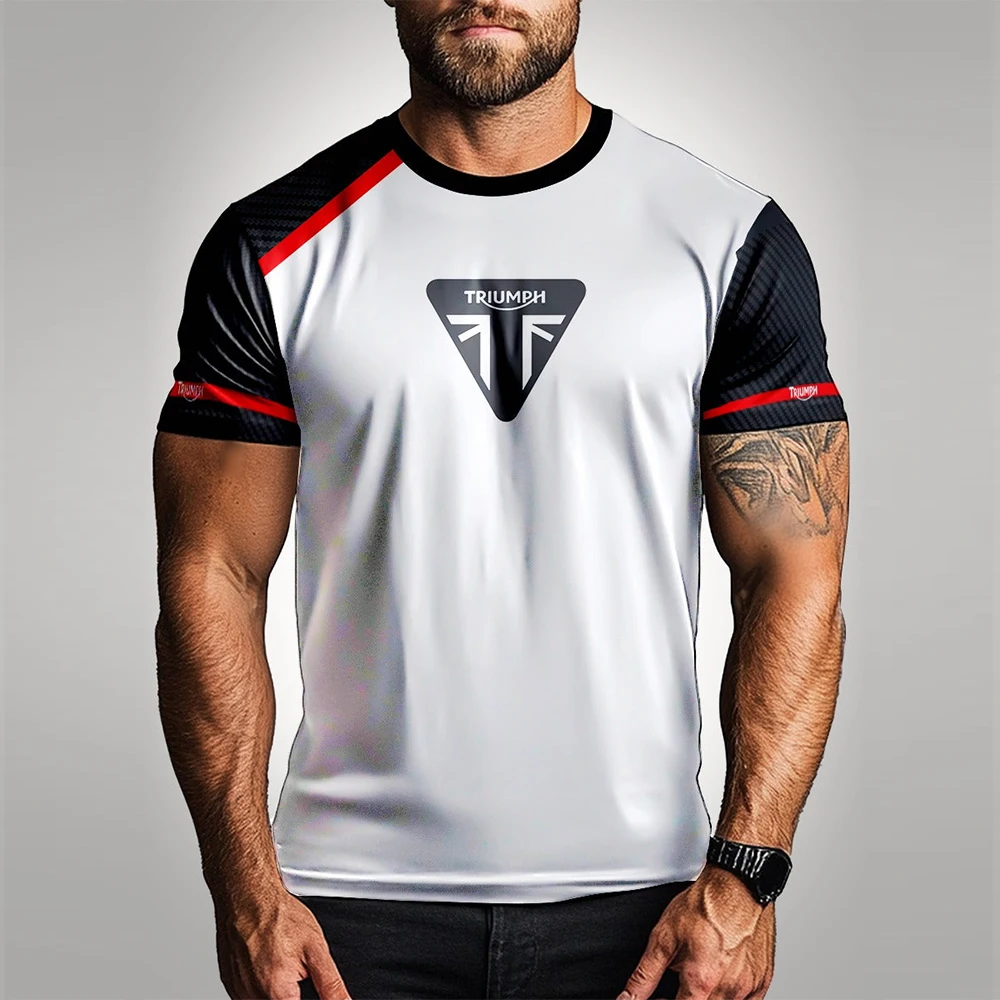 New Triumph 2026 Motorcycle Racing Fan Apparel T-shirt Breathable Quick Dry Jersey Comfortable Daily Sports Casual Top
New Triumph 2026 Motorcycle Racing Fan Apparel T-shirt Breathable Quick Dry Jersey Comfortable Daily Sports Casual Top