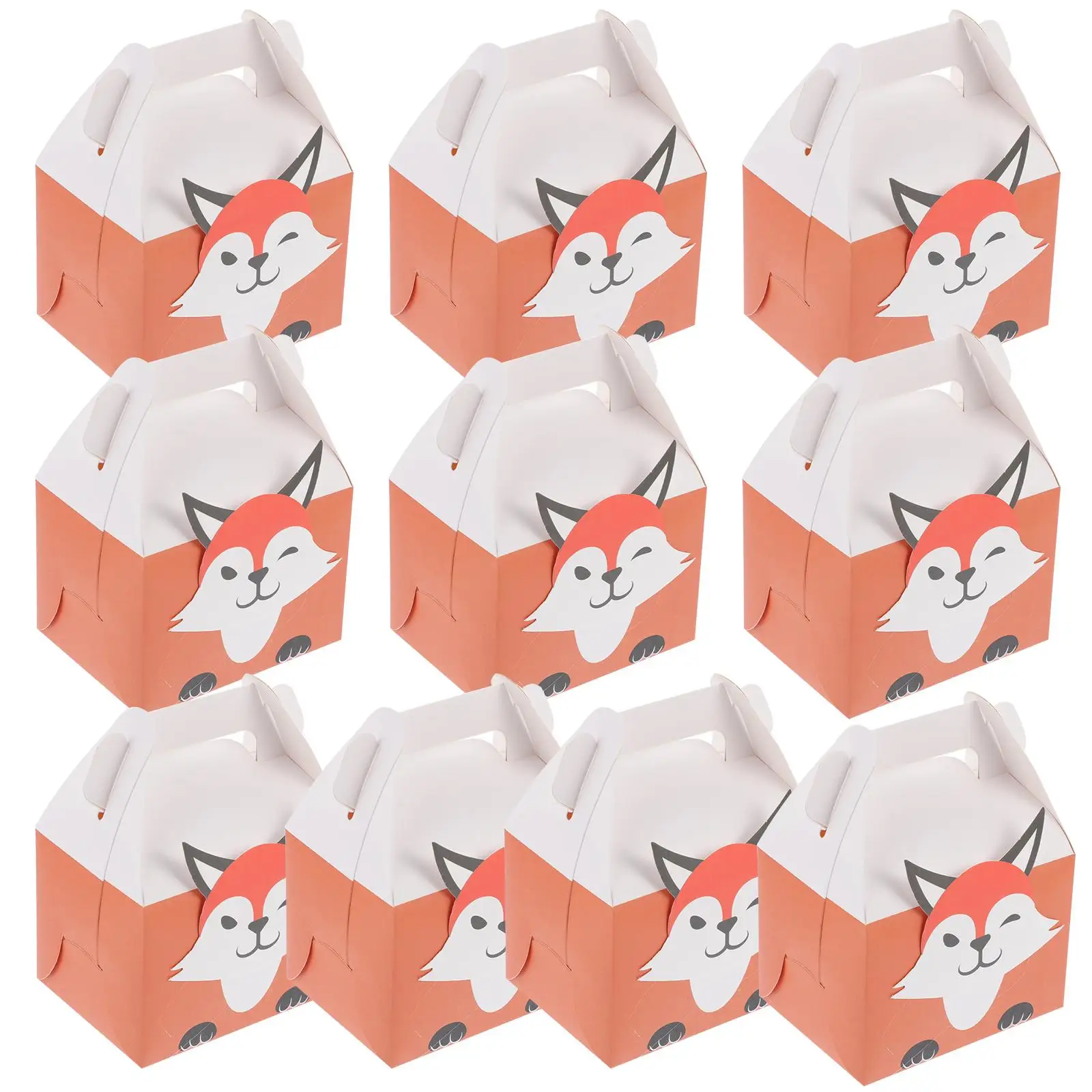 10 PCS Candy Packing Boxes Toddler Puppy Toys Fox Party Favors Paper Cookie Case
10 PCS Candy Packing Boxes Toddler Puppy Toys Fox Party Favors Paper Cookie Case