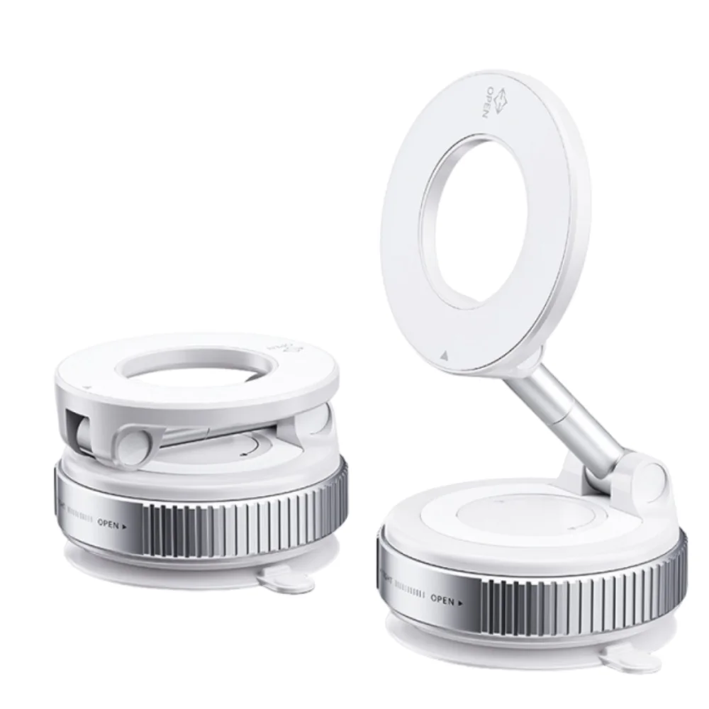 Magnetic Car Phone Holder 360° Rotating Folding Cell Phone Bracket with Vacuum Suction Cup Portable Travel Phone Stand
Magnetic Car Phone Holder 360° Rotating Folding Cell Phone Bracket with Vacuum Suction Cup Portable Travel Phone Stand
