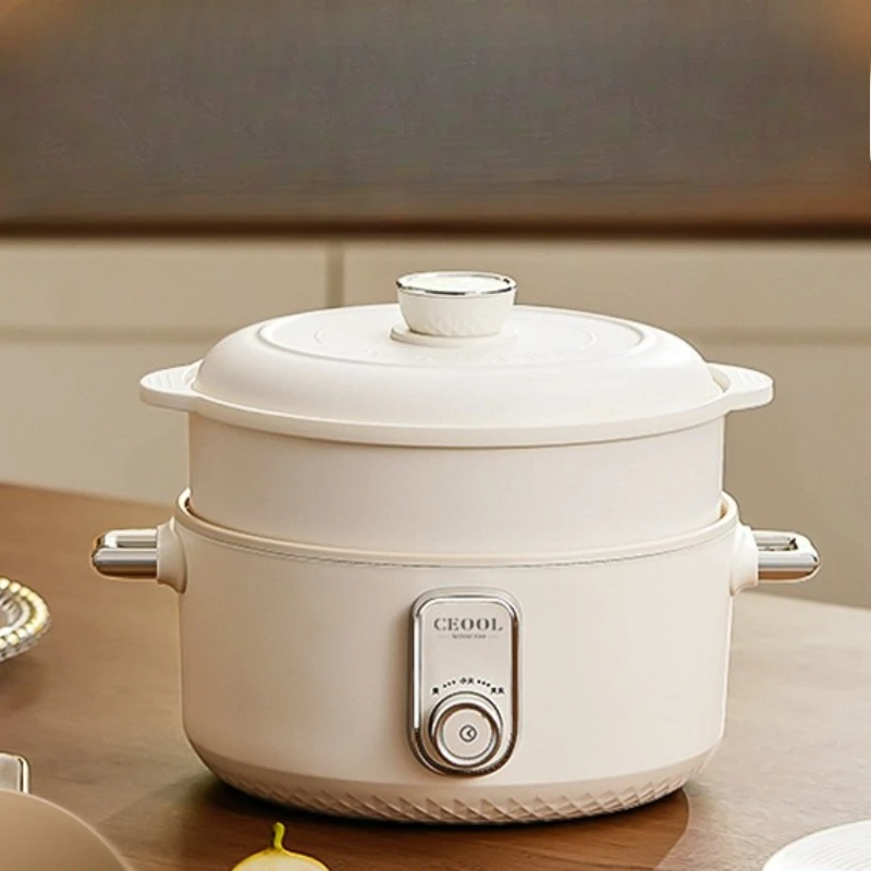 Fast Heating Ceramic Nonstick Electric Stew Pot Dry Burn Protection 20cm Wide Mouth One Pot Multiple Uses Knob Dorm Appliance
Fast Heating Ceramic Nonstick Electric Stew Pot Dry Burn Protection 20cm Wide Mouth One Pot Multiple Uses Knob Dorm Appliance