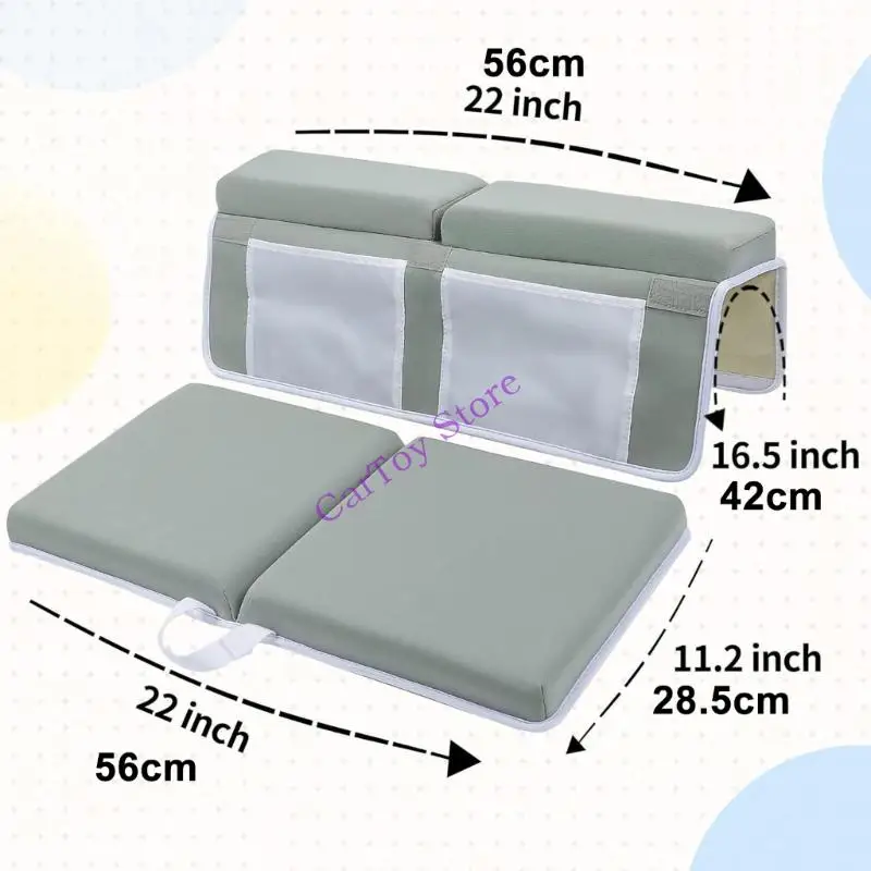 Comfortable Baby Bath Kneeler Pad Non Slip Surface & Durable Polyester Portable Waterproof Kneeling Mats for Parents
Comfortable Baby Bath Kneeler Pad Non Slip Surface & Durable Polyester Portable Waterproof Kneeling Mats for Parents