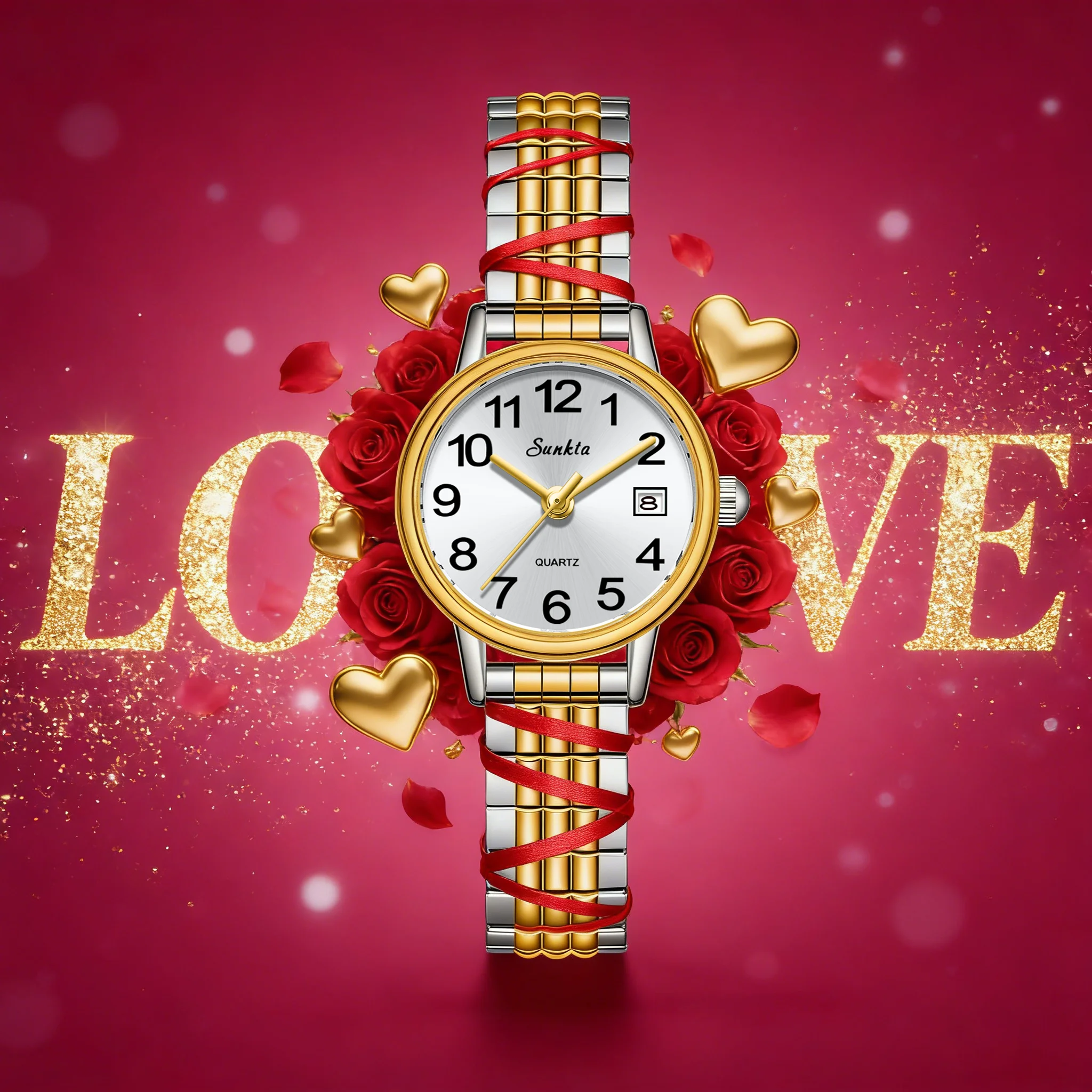 Valentine's Day Gift LIGE Top Brand Luxury Women Watch Elegant Small Dial Quartz Wristwatches Waterproof Elastic Strap Bracelet
Valentine's Day Gift LIGE Top Brand Luxury Women Watch Elegant Small Dial Quartz Wristwatches Waterproof Elastic Strap Bracelet