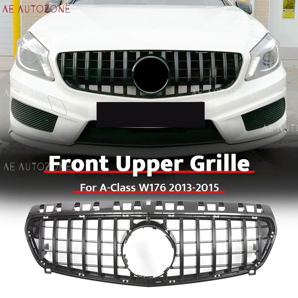 Glossy Black Front Grille For A-Class W176 2013-2015 A180 A200 A250 A45
Glossy Black Front Grille For A-Class W176 2013-2015 A180 A200 A250 A45