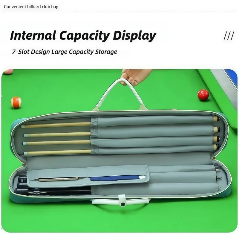 Pool Cue Case Billiard Cue Bag With Shoulder Strap And Carry Handle Portable Transport Storage For Billiard Players Tournament
Pool Cue Case Billiard Cue Bag With Shoulder Strap And Carry Handle Portable Transport Storage For Billiard Players Tournament