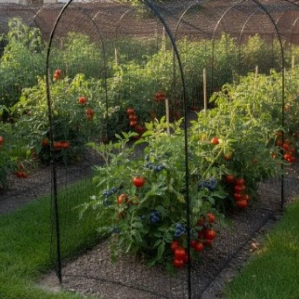Anti Bird Garden Netting Mesh Reusable Heavy Duty Pond Fencing Mesh PE Material Black Plant Netting Vegetable Protection
Anti Bird Garden Netting Mesh Reusable Heavy Duty Pond Fencing Mesh PE Material Black Plant Netting Vegetable Protection
