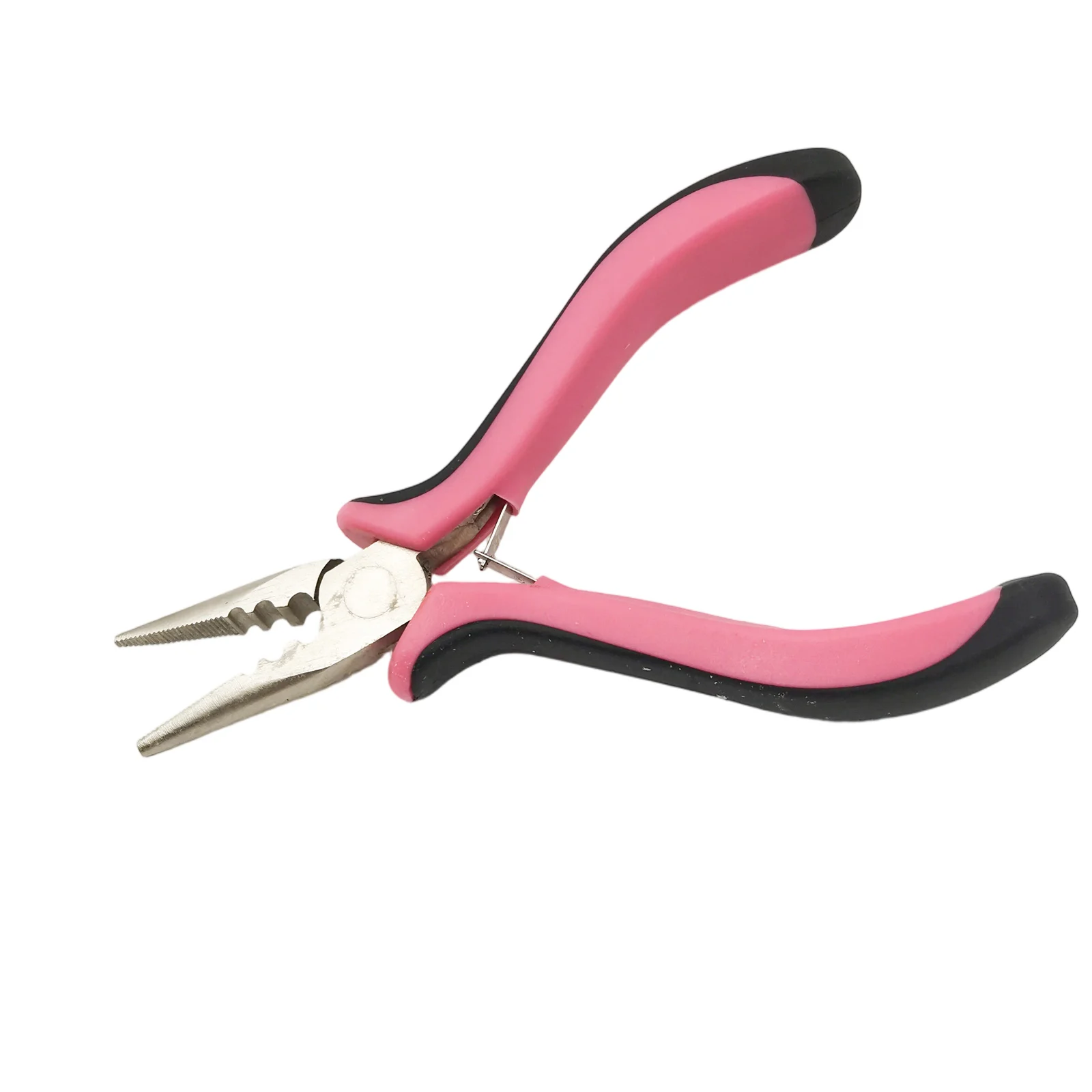 Mini Pink 3 Holes Hair Extensions Plier For Feather/Micro Nano Ring Hair Extensions Opener and Removal Tool Straight Nose Pliers
Mini Pink 3 Holes Hair Extensions Plier For Feather/Micro Nano Ring Hair Extensions Opener and Removal Tool Straight Nose Pliers