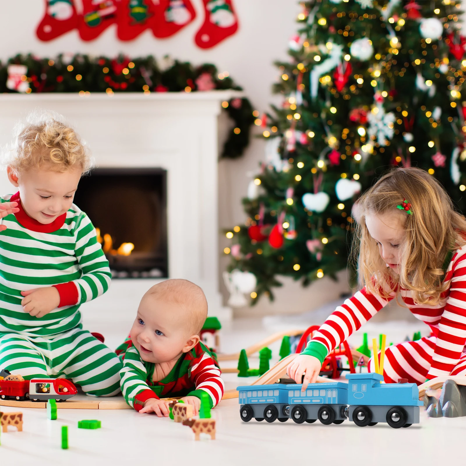 6pcs Wooden Train Toys H crafted Magnetic Kids Educational Plaything Lovely Animal Design Safe Environmental Friendly
6pcs Wooden Train Toys H crafted Magnetic Kids Educational Plaything Lovely Animal Design Safe Environmental Friendly