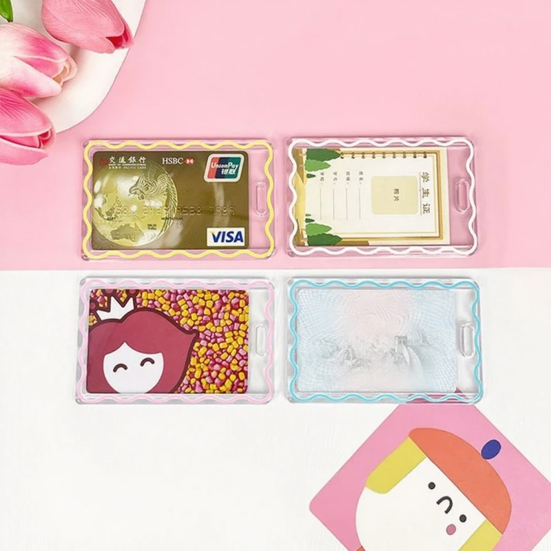 Transparent Acrylic Picture Frame ID Card School Supplies New Unisex Hard Plastic Work Card Holder Business Case Protector Cover
Transparent Acrylic Picture Frame ID Card School Supplies New Unisex Hard Plastic Work Card Holder Business Case Protector Cover