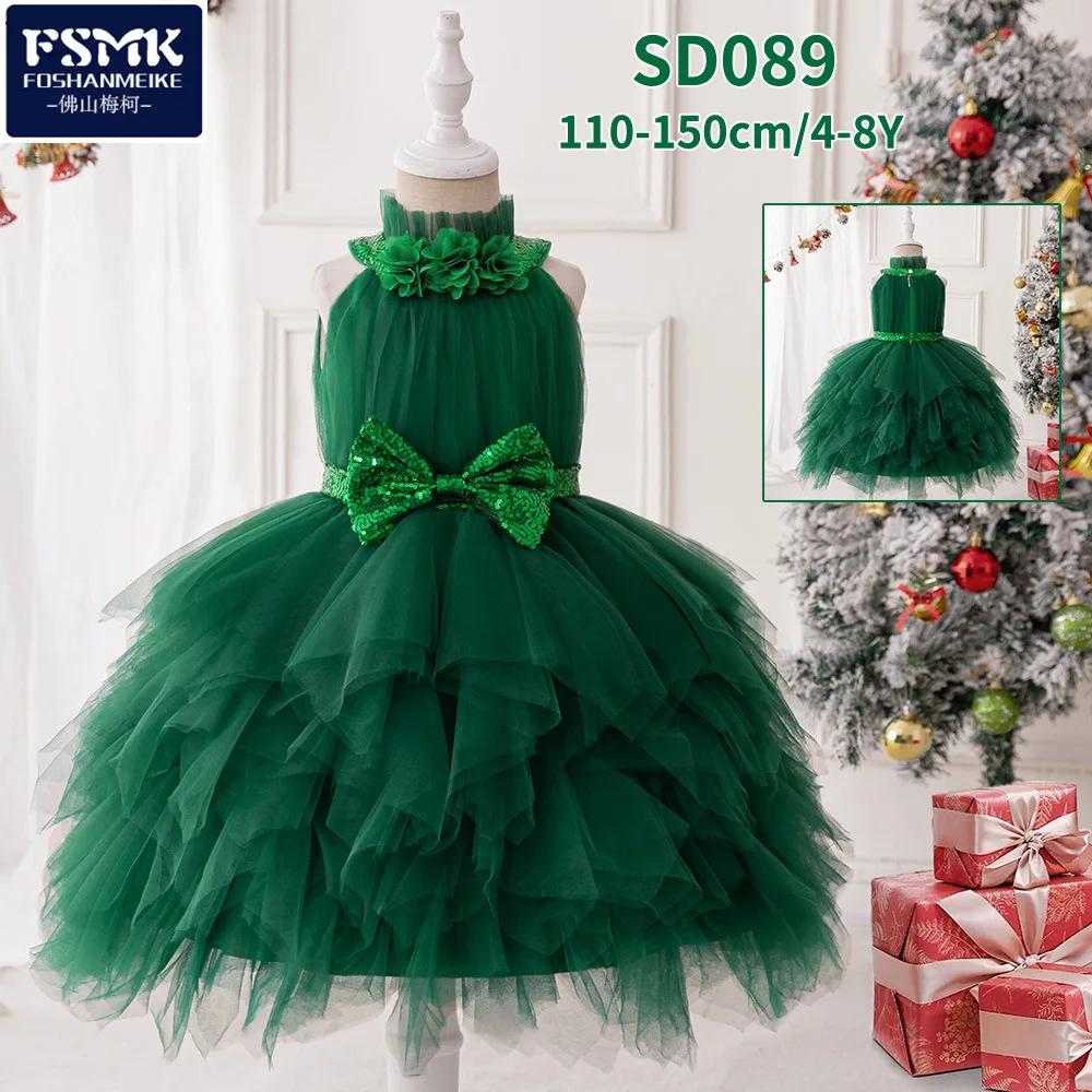 Children's Dress Princess Dress Sleeveless Puff Mesh Bow Girls' Wear Christmas Birthday Wedding Party Evening Dress
Children's Dress Princess Dress Sleeveless Puff Mesh Bow Girls' Wear Christmas Birthday Wedding Party Evening Dress