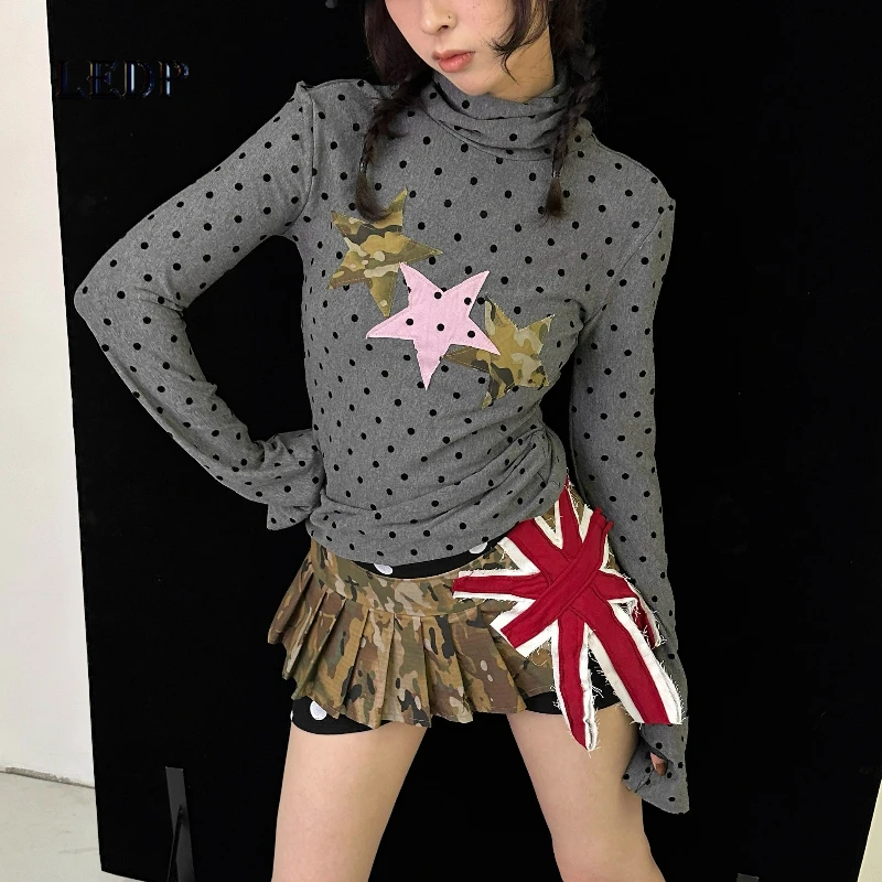Autumn Winter New Original Design Sweet Cool Splicing Camouflage Women's Short Skirt Retro Versatile Sexy Mini Skirts Ladies
Autumn Winter New Original Design Sweet Cool Splicing Camouflage Women's Short Skirt Retro Versatile Sexy Mini Skirts Ladies