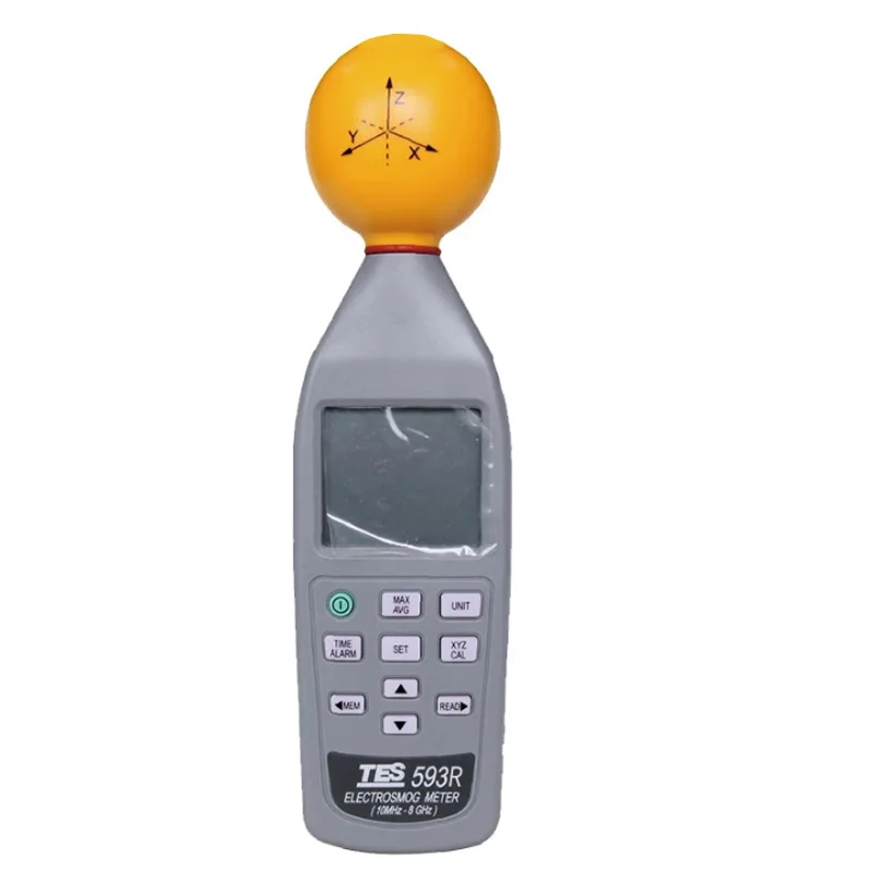 TES-593R TES593R 100% New Original Electromagnetic Radiation Detector EMF Meter Triaxial Data Logger
TES-593R TES593R 100% New Original Electromagnetic Radiation Detector EMF Meter Triaxial Data Logger