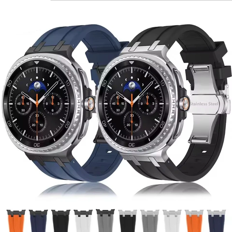 Liquid Silicone AP Watch Strap Butterfly Buckle Replacement Strap for Samsung Galaxy Watch Ultra
Liquid Silicone AP Watch Strap Butterfly Buckle Replacement Strap for Samsung Galaxy Watch Ultra