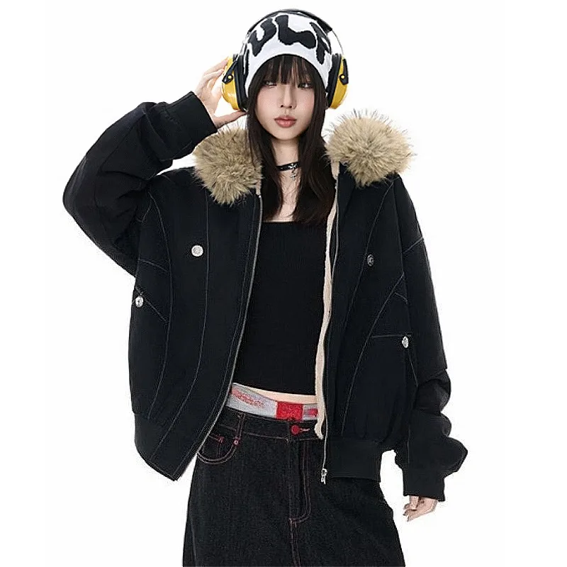 Новое зимнее мужское пальто Новое повседневное толстое теплое женское пальто Уличная одежда Свободный капюшон Пара Стиль Однотонный тренд Универсальный свободный
Новое зимнее мужское пальто Новое повседневное толстое теплое женское пальто Уличная одежда Свободный капюшон Пара Стиль Однотонный тренд Универсальный свободный