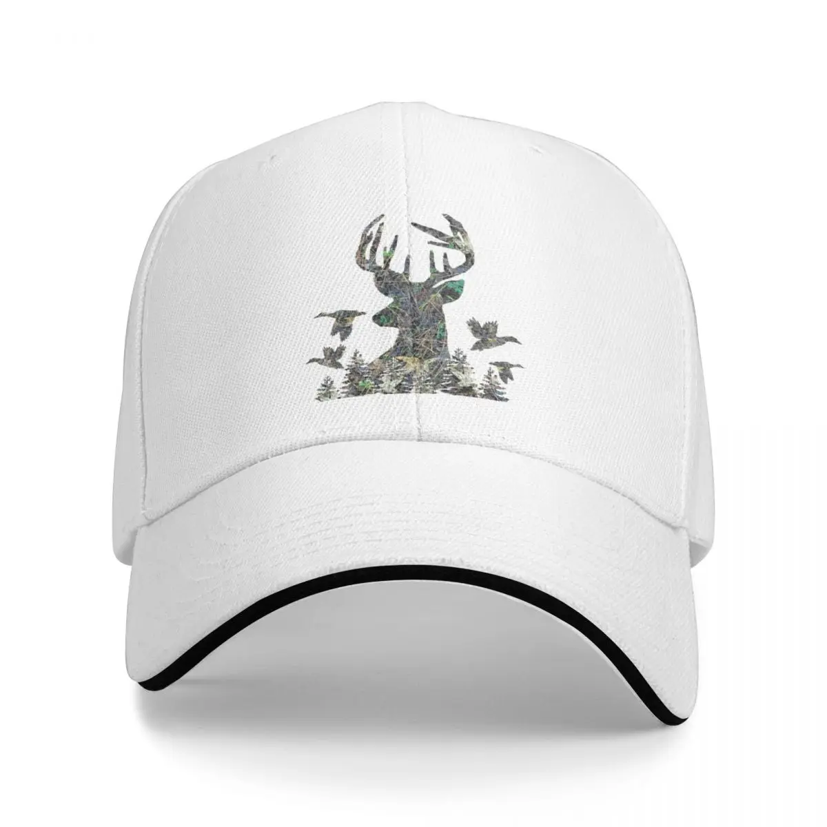 Camouflage Whitetail Buck Deer, Camo Flying Ducks, Deer Hunting Camo Design Cap Baseball Cap Hood Man hat Women's
Camouflage Whitetail Buck Deer, Camo Flying Ducks, Deer Hunting Camo Design Cap Baseball Cap Hood Man hat Women's