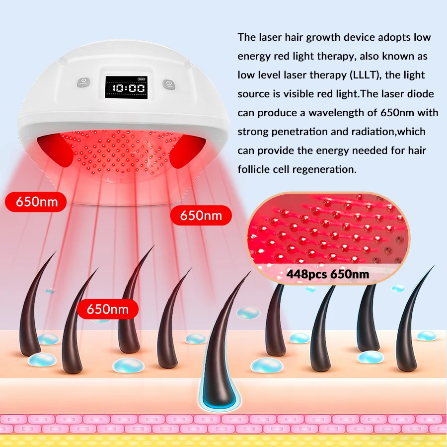 2026Targeted Red Light Therapy Cap for Alopecia Areata Oily Scalp Hair Loss and Clinic Hair Restoration
2026Targeted Red Light Therapy Cap for Alopecia Areata Oily Scalp Hair Loss and Clinic Hair Restoration