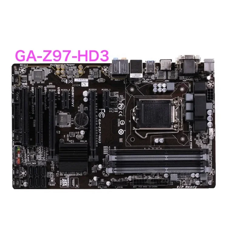 Подходит для Gigabyte GA-Z97-HD3, материнская плата LGA 1150 DDR3 GA-Z97, материнская плата, 100% протестирована, полностью работает, бесплатная доставка
Подходит для Gigabyte GA-Z97-HD3, материнская плата LGA 1150 DDR3 GA-Z97, материнская плата, 100% протестирована, полностью работает, бесплатная доставка