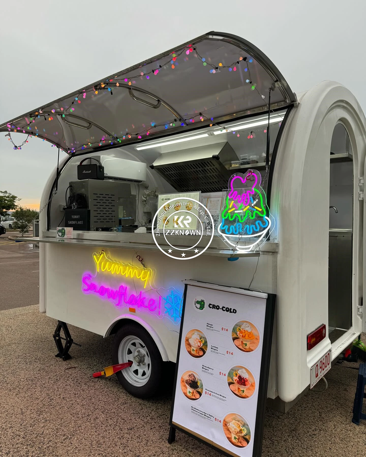 BBQ Mobile Snack Bar Truck Double Decker Food Trailers Fully Equipped US Standards
BBQ Mobile Snack Bar Truck Double Decker Food Trailers Fully Equipped US Standards