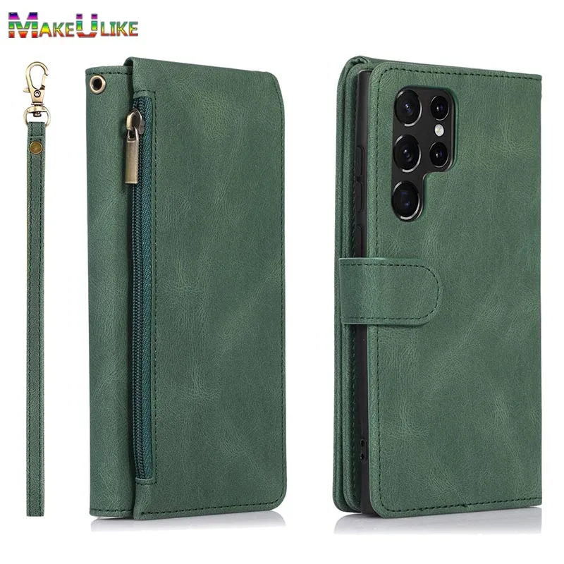 Case for Samsung Galaxy S23 Ultra Case Leather Card Slot Zipper Wallet Case for Samsung S20 S21 FE S9 S10 S22 Plus Ultra S10E
Case for Samsung Galaxy S23 Ultra Case Leather Card Slot Zipper Wallet Case for Samsung S20 S21 FE S9 S10 S22 Plus Ultra S10E