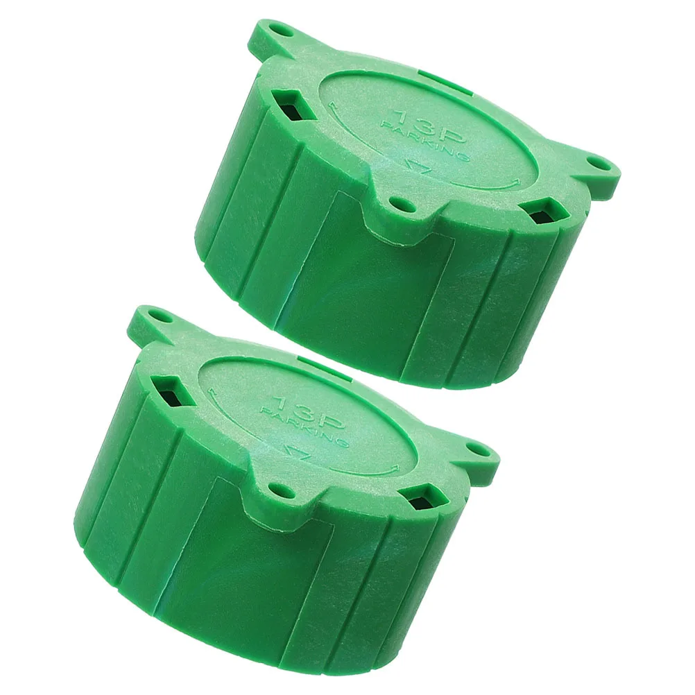 2Pcs 13P Plug Holder 13 Pin Trailer Plug Protective Cap Secure Fit Dustproof Cover for Rv Trailer Part Parking Cap
2Pcs 13P Plug Holder 13 Pin Trailer Plug Protective Cap Secure Fit Dustproof Cover for Rv Trailer Part Parking Cap