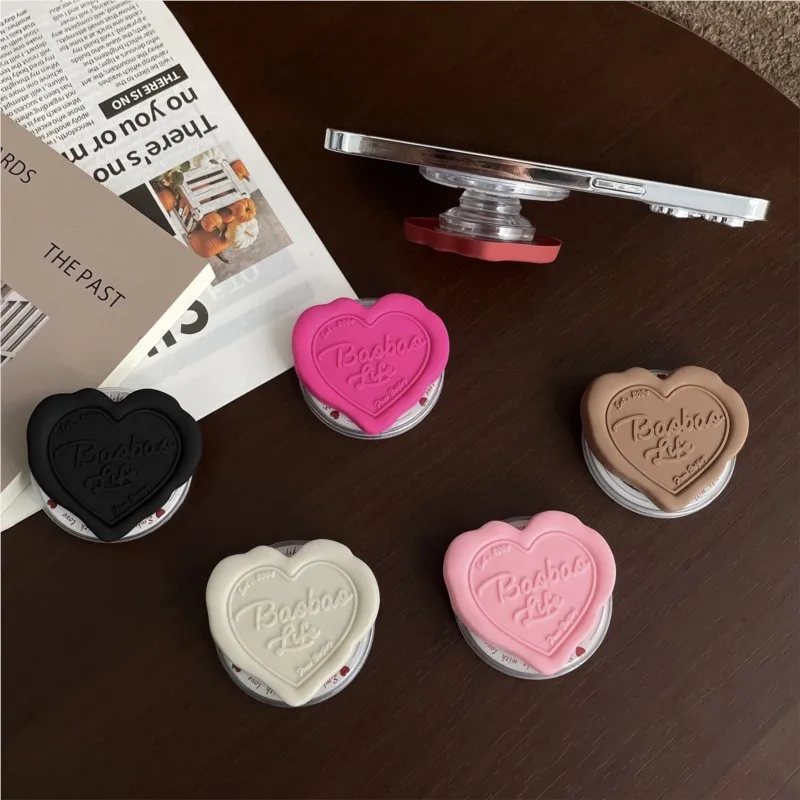 Korean cute 3D heart-shaped magnetic phone holder, suitable for MagSafe wireless charging phones, iPhone magnetic bracket holder
Korean cute 3D heart-shaped magnetic phone holder, suitable for MagSafe wireless charging phones, iPhone magnetic bracket holder