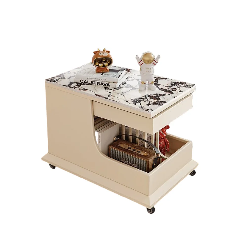 Movable, coffee table, trolley, side table, small apartment, household
Movable, coffee table, trolley, side table, small apartment, household