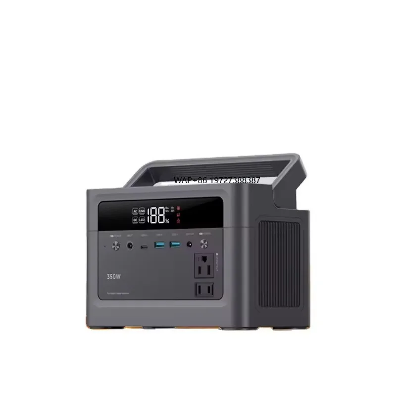 350W Outdoor Power Station Solar Car Source Charging for Home Camping Applications
350W Outdoor Power Station Solar Car Source Charging for Home Camping Applications