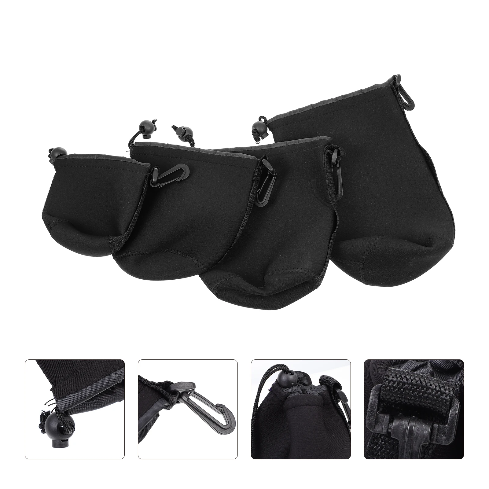 4 Pcs Small Lens Pouch Protector Camera Waterproof Micro Bag Pouches for Travel
4 Pcs Small Lens Pouch Protector Camera Waterproof Micro Bag Pouches for Travel