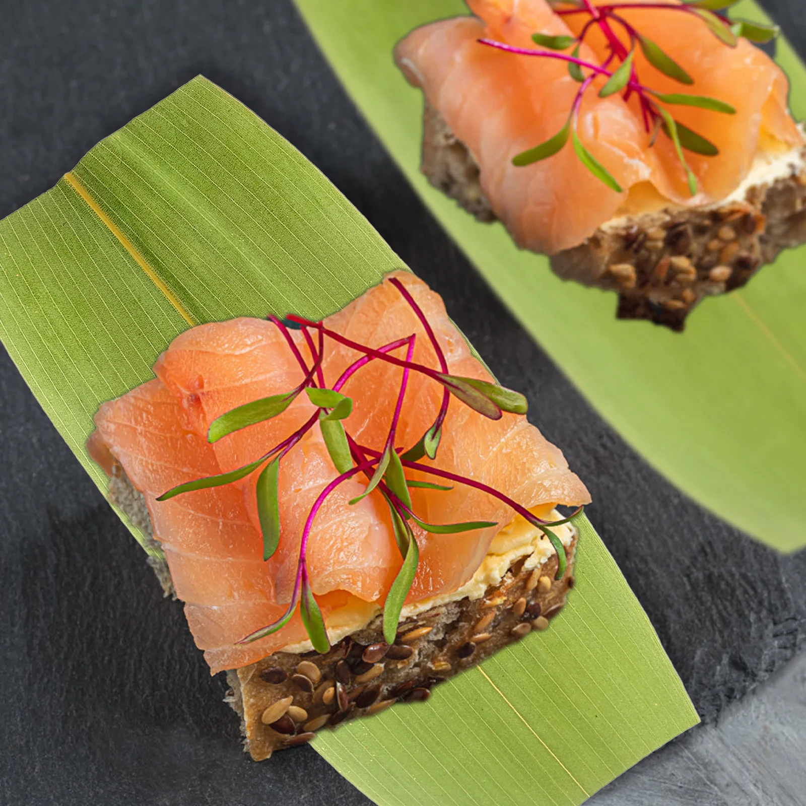 100Pcs Bamboo Leaves Sushi Dish Decorations Japanese Sashimi Plate Ornaments Serving Leaf Decorative Leaf for Sushi
100Pcs Bamboo Leaves Sushi Dish Decorations Japanese Sashimi Plate Ornaments Serving Leaf Decorative Leaf for Sushi