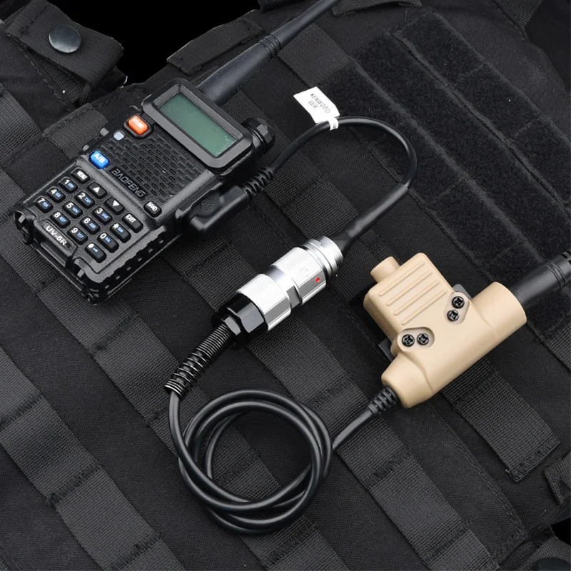 WADSN U94 PTT For Z-tactical TAC-SKY headset HD01 HD03 , to prc-624 PRC-148 152A PRC-152 Walkie talkie tactical u94 PTT 6pin
WADSN U94 PTT For Z-tactical TAC-SKY headset HD01 HD03 , to prc-624 PRC-148 152A PRC-152 Walkie talkie tactical u94 PTT 6pin