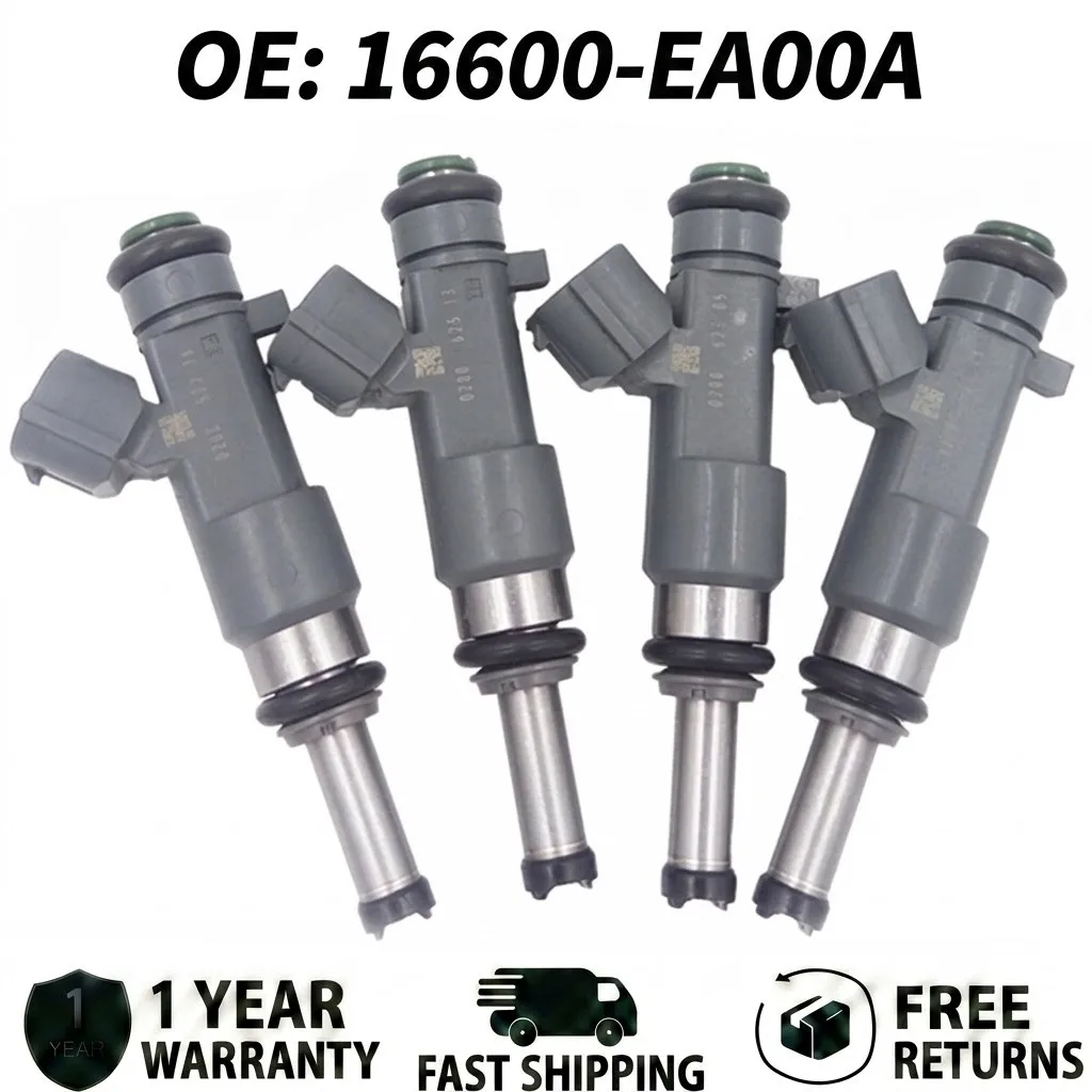 4pcs Fuel Injectors for Nissan Frontier 2.5L 2005-2018, Replacement Part 16600-EA00A, Performance Engine Nozzle Set
4pcs Fuel Injectors for Nissan Frontier 2.5L 2005-2018, Replacement Part 16600-EA00A, Performance Engine Nozzle Set