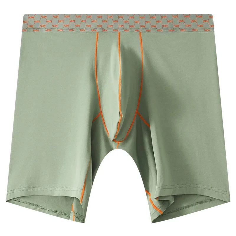 Men's underwear, sports and fitness three-point pants, contrasting cotton pants, mid-waist boxers, solid color 2412.
Men's underwear, sports and fitness three-point pants, contrasting cotton pants, mid-waist boxers, solid color 2412.