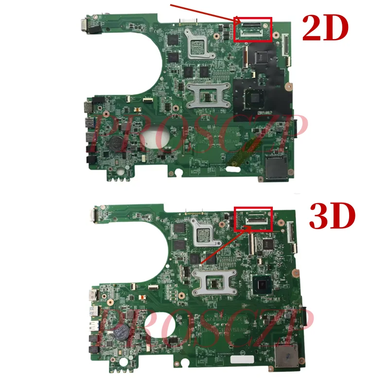 DA0R09MB6H1 072P0M 0MPT5M 01040N Mainboard For Dell Inspiron 17R 7720 5720 Laptop Motherboard Wiht GT650M GPU 2D/3D
DA0R09MB6H1 072P0M 0MPT5M 01040N Mainboard For Dell Inspiron 17R 7720 5720 Laptop Motherboard Wiht GT650M GPU 2D/3D
