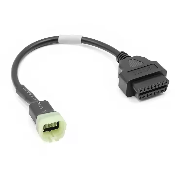 OBD2 Cable Motorcycle 6PIN to 16PIN OBD2 Adapter Compatible for Kawasaki Motorcycle
OBD2 Cable Motorcycle 6PIN to 16PIN OBD2 Adapter Compatible for Kawasaki Motorcycle
