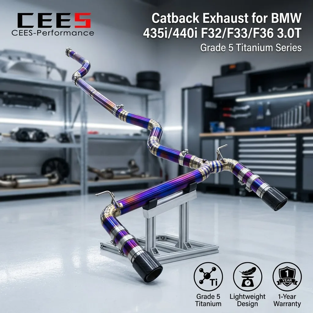 CEES Straight Exhaust Pipes for BMW 435i/440i F32/F33/F36 3.0T 2014-2020 1.2mm Purple Burnt Catback Exhaust Direct Exhaust Pipe
CEES Straight Exhaust Pipes for BMW 435i/440i F32/F33/F36 3.0T 2014-2020 1.2mm Purple Burnt Catback Exhaust Direct Exhaust Pipe
