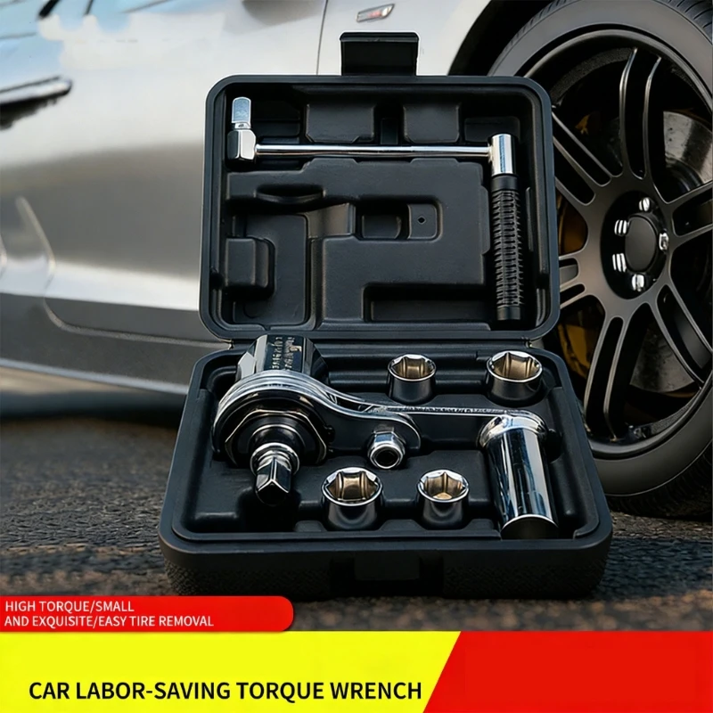M4YC Multifunctional Ratcheting Lug Wrench For Automotive Repair And Home Improvement Projects
M4YC Multifunctional Ratcheting Lug Wrench For Automotive Repair And Home Improvement Projects