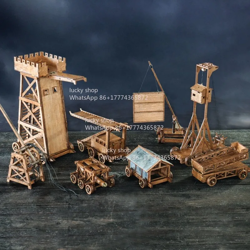 Ancient Chinese Siege Equipment Eight-piece Material Package Characteristic Gifts Research Teaching Aids
Ancient Chinese Siege Equipment Eight-piece Material Package Characteristic Gifts Research Teaching Aids