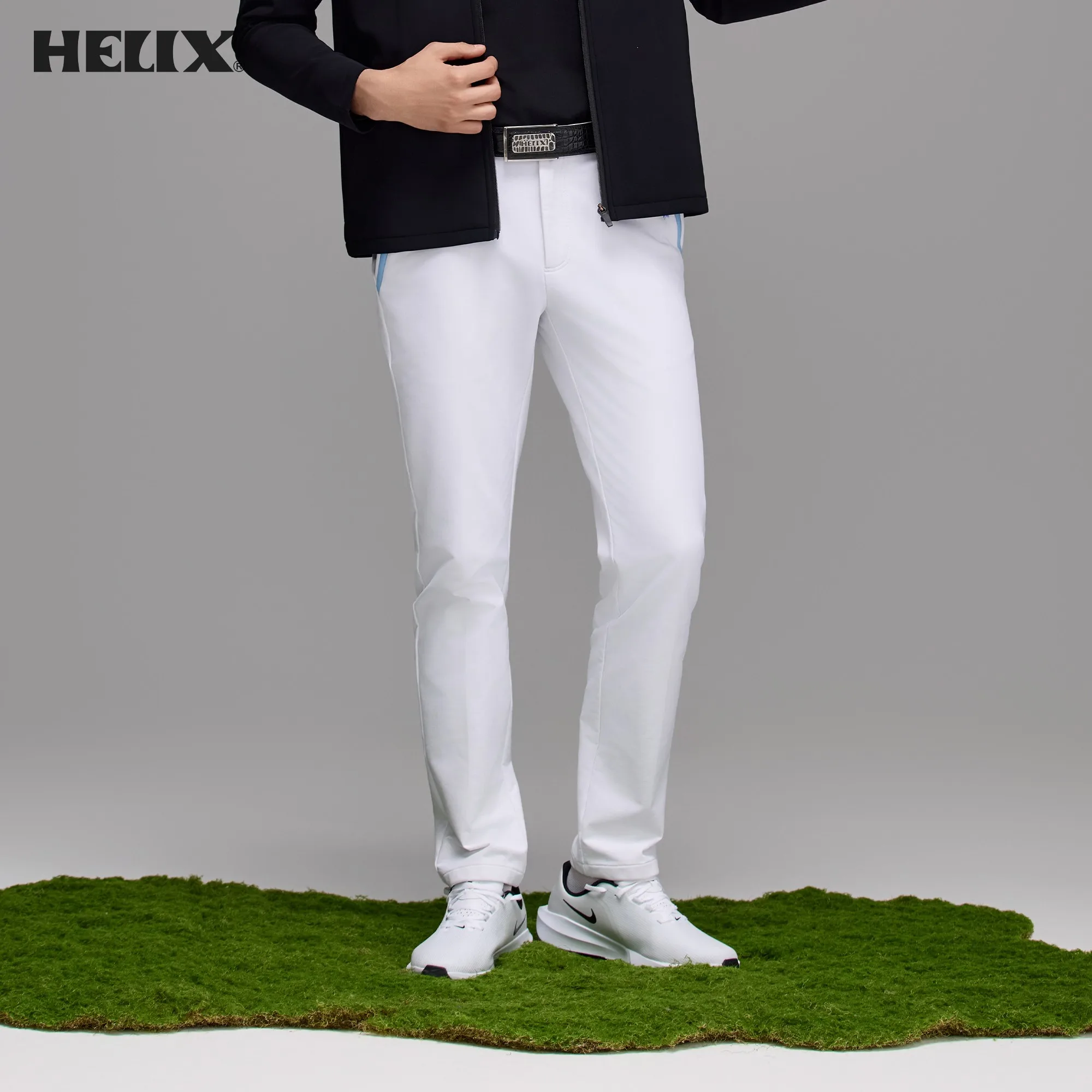 HELIX Брюки для гольфа Мужские осенние и зимние теплые уличные водоотталкивающие тканые брюки на флисовой подкладке
HELIX Брюки для гольфа Мужские осенние и зимние теплые уличные водоотталкивающие тканые брюки на флисовой подкладке