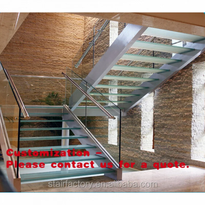 Customize.Modern Indoor Staircase Laminated Tempered Glass Tread Tempered Glass Railing Stair Steel and Glass StaircaseTS-320
Customize.Modern Indoor Staircase Laminated Tempered Glass Tread Tempered Glass Railing Stair Steel and Glass StaircaseTS-320