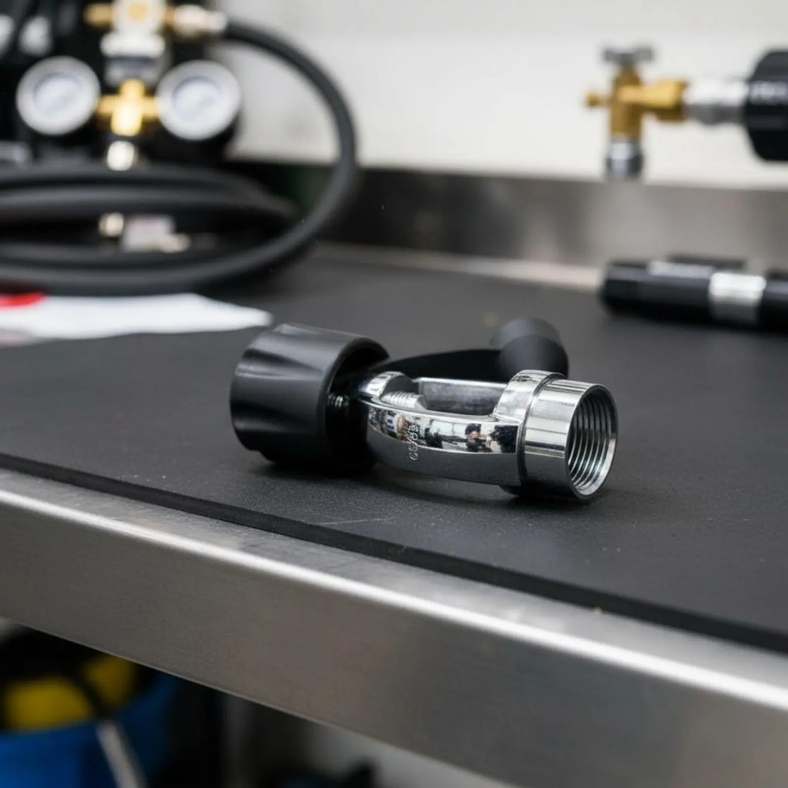 G 5/8/8 Quick Connector High Pressure Use Diving Cylinder Fill Adapter Diving Cylinder Adapter Metal Body Cylinder Valve
G 5/8/8 Quick Connector High Pressure Use Diving Cylinder Fill Adapter Diving Cylinder Adapter Metal Body Cylinder Valve