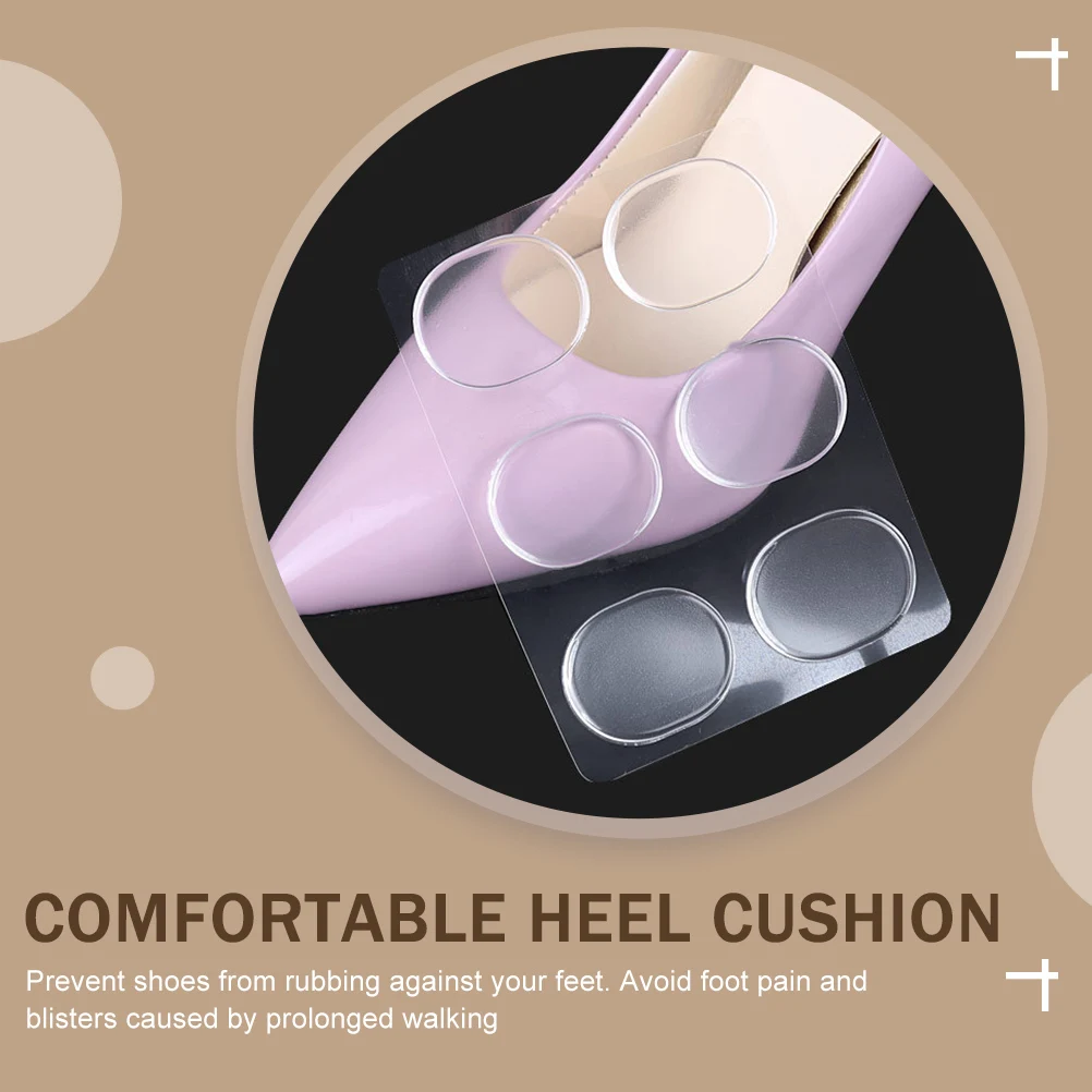 6 set Heel Stickers Back Of Shoe Pads Anti-Rubbing Foot Pain Relief Cushions For High Heels Bigger Shoes Breathable Gel Inserts
6 set Heel Stickers Back Of Shoe Pads Anti-Rubbing Foot Pain Relief Cushions For High Heels Bigger Shoes Breathable Gel Inserts