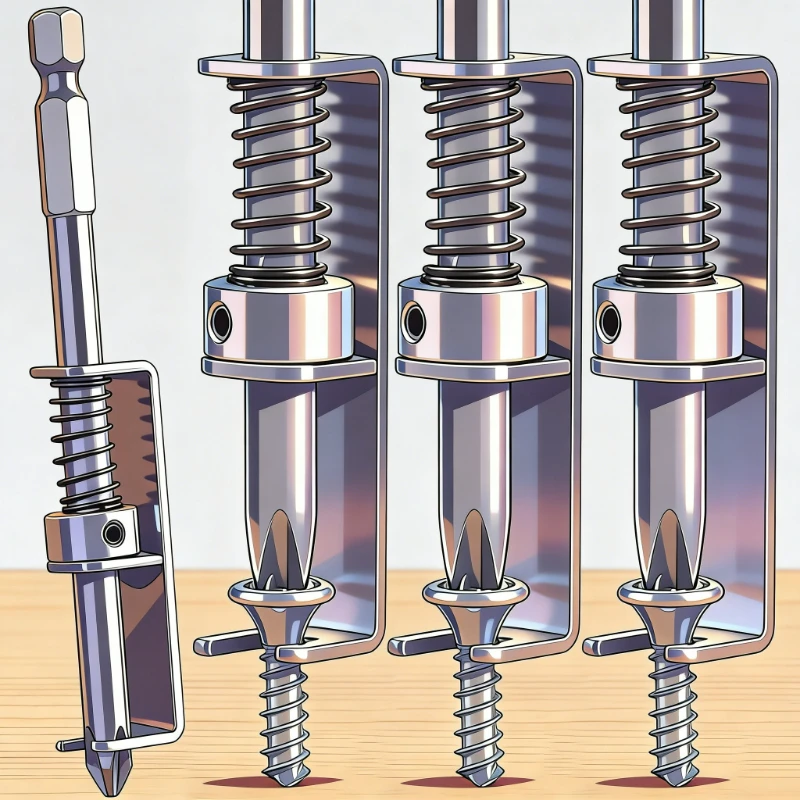 10/1x Spring-Loaded Screw Holder Bit Wear-Resistant Spring Screw Support Tip Positioning Bit for Mechanics Electrician Tools
10/1x Spring-Loaded Screw Holder Bit Wear-Resistant Spring Screw Support Tip Positioning Bit for Mechanics Electrician Tools