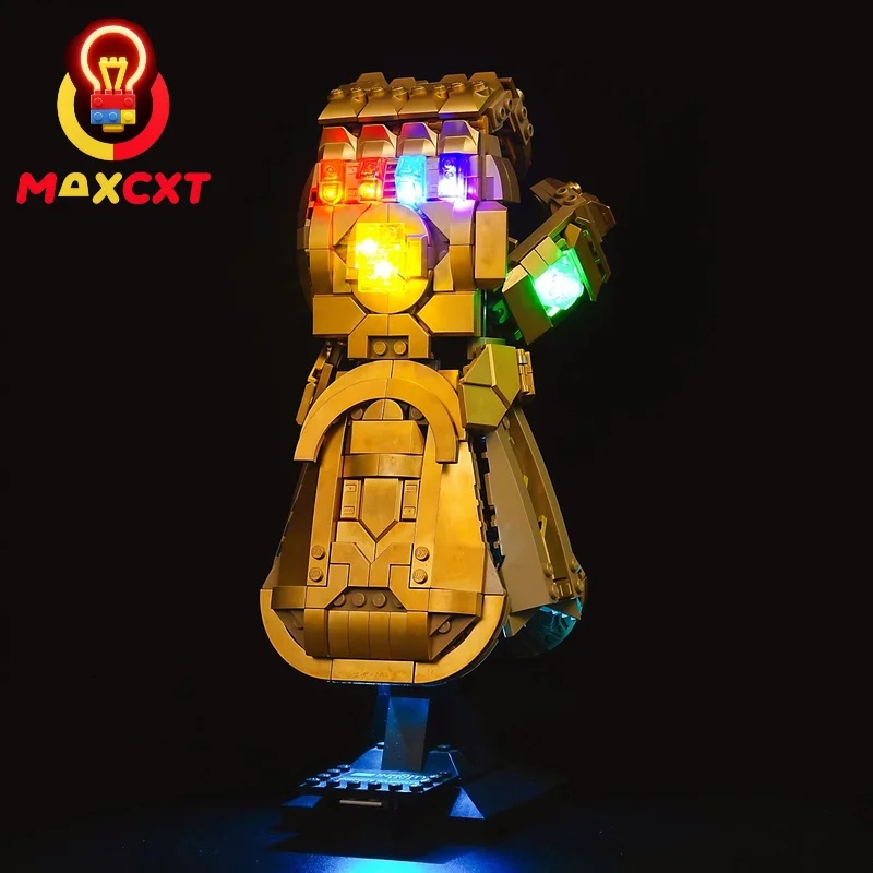 Набор светодиодных фонарей MAXCXT для 76191 Infinity Gauntlet, коллекционная декоративная лампа «сделай сам» (не входит в комплект строительных блоков Lego )
Набор светодиодных фонарей MAXCXT для 76191 Infinity Gauntlet, коллекционная декоративная лампа «сделай сам» (не входит в комплект строительных блоков Lego )