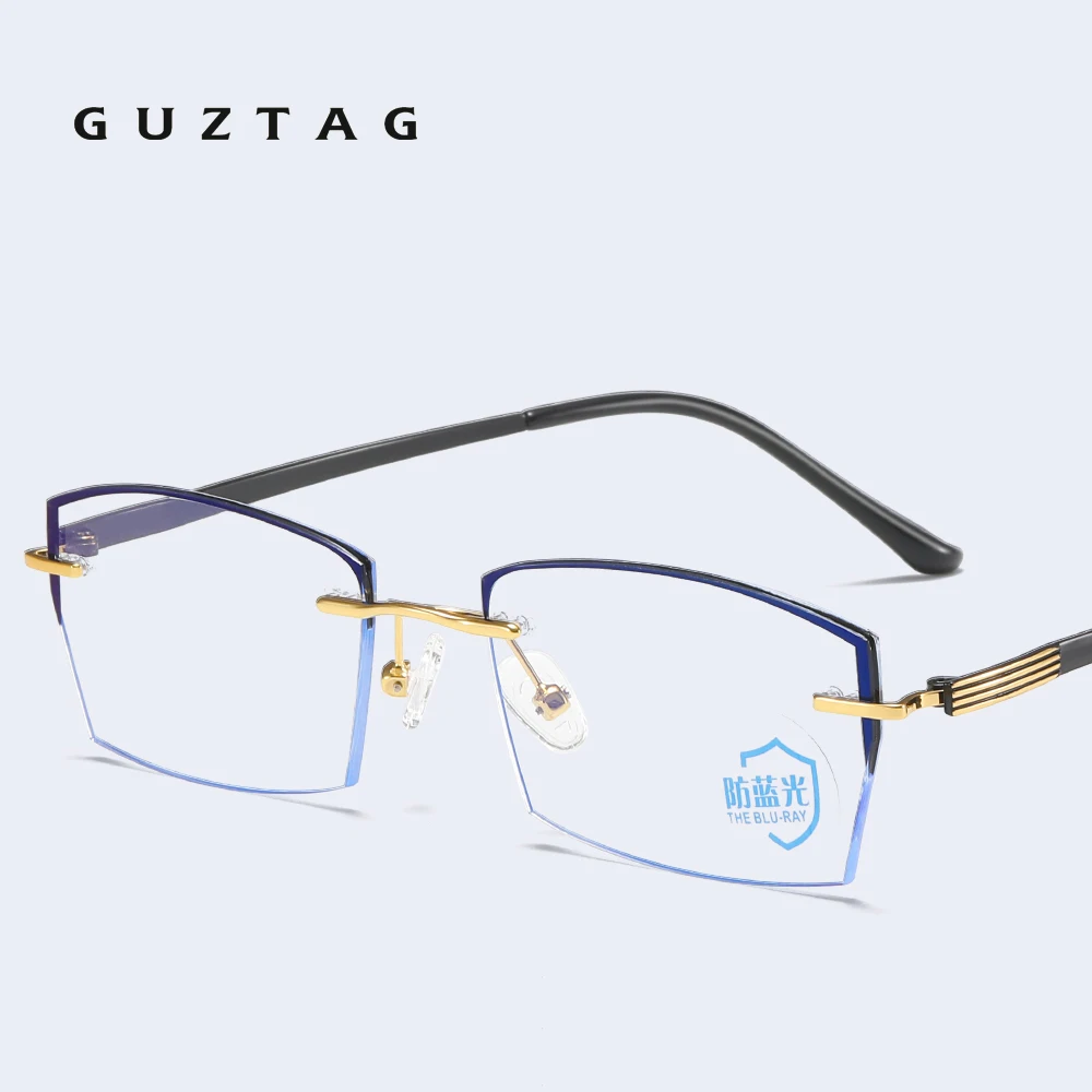 GUZTAG Brand Eyelasses Unisex Anti Blue Light Glasses Vintage Round Photochromic Computer Optical Eyewear Frame for Men Women
GUZTAG Brand Eyelasses Unisex Anti Blue Light Glasses Vintage Round Photochromic Computer Optical Eyewear Frame for Men Women