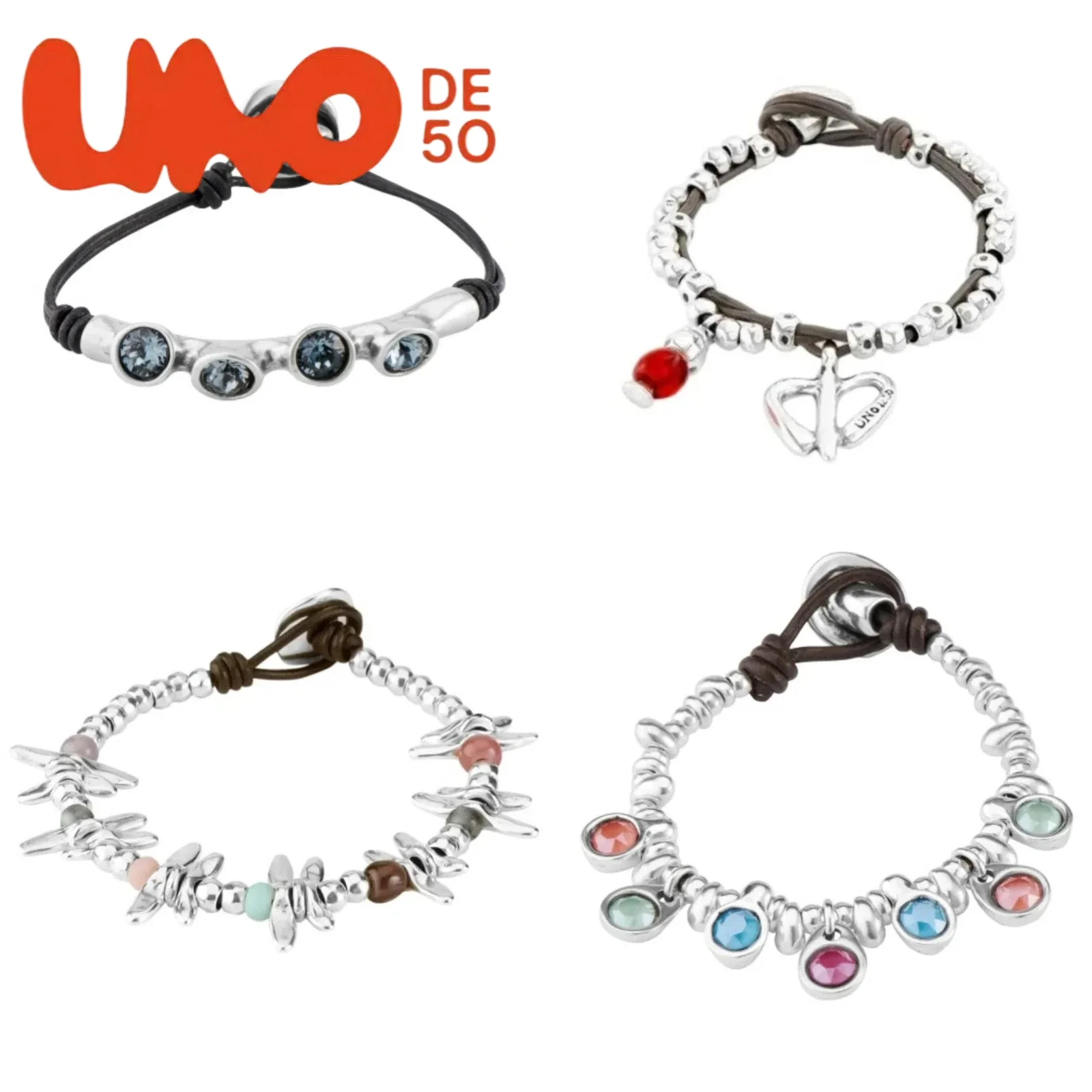 UNOde50 Silver & 18K Gold Plated Charming Bracelet - Elegant, Fashionable, Great Deal
UNOde50 Silver & 18K Gold Plated Charming Bracelet - Elegant, Fashionable, Great Deal