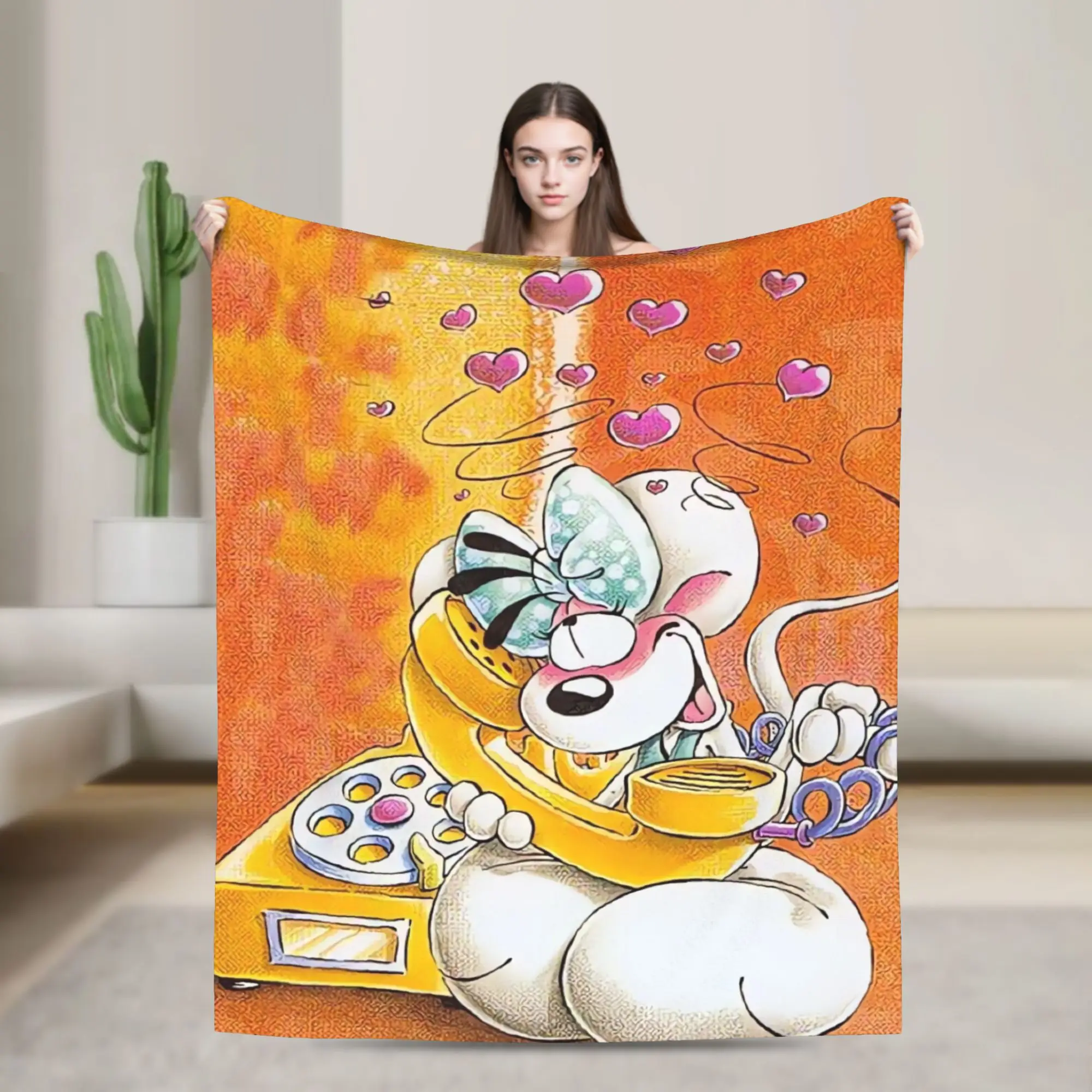 Cute Diddl Diddlina Print Blanket Airplane Travel Flannel Bedding Throws For Outdoor Warm Soft Custom Quality Bedspread Gift
Cute Diddl Diddlina Print Blanket Airplane Travel Flannel Bedding Throws For Outdoor Warm Soft Custom Quality Bedspread Gift