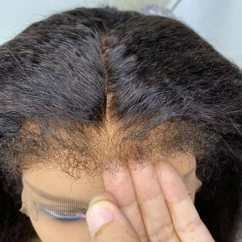 4C Edges Curly Baby Hair Lace Wigs Kinky Straight 13x6 HD Lace Frontal Wig Human Hair Yaki 13x4 Lace Front Human Hair Wigs
4C Edges Curly Baby Hair Lace Wigs Kinky Straight 13x6 HD Lace Frontal Wig Human Hair Yaki 13x4 Lace Front Human Hair Wigs