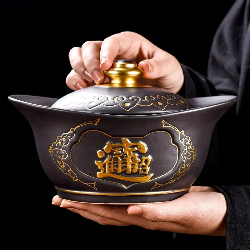 Tieguanyin Золотой окрашенный строительный Ретро домашний чайник, Подарочная коробка, керамический черный чай, зеленый чай, белый чайник, герметичная банка, поделки для дома
Tieguanyin Золотой окрашенный строительный Ретро домашний чайник, Подарочная коробка, керамический черный чай, зеленый чай, белый чайник, герметичная банка, поделки для дома