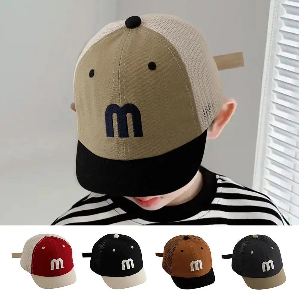 New Splicing Letter Kids Peaked Cap Cotton Mesh Outdoor Vacation Sunscreen Caps Breathable Casual Hat
New Splicing Letter Kids Peaked Cap Cotton Mesh Outdoor Vacation Sunscreen Caps Breathable Casual Hat