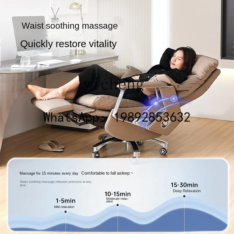 Electric Massage Executive Chair Luxury Comfortable Computer Chair for Business and Household Uses Executive Chair
Electric Massage Executive Chair Luxury Comfortable Computer Chair for Business and Household Uses Executive Chair